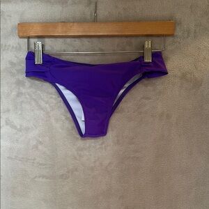 WW WOMEN’S SWIM DRAPED BRAZILIAN BIKINI BOTTOM